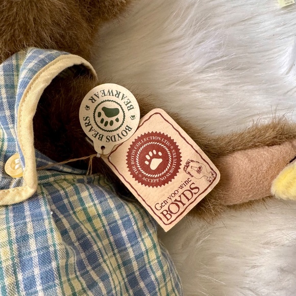 Boyds Bears Macy Sunbeary Plush Bear With Duckie Outfit Best Dressed - Picture 8 of 14